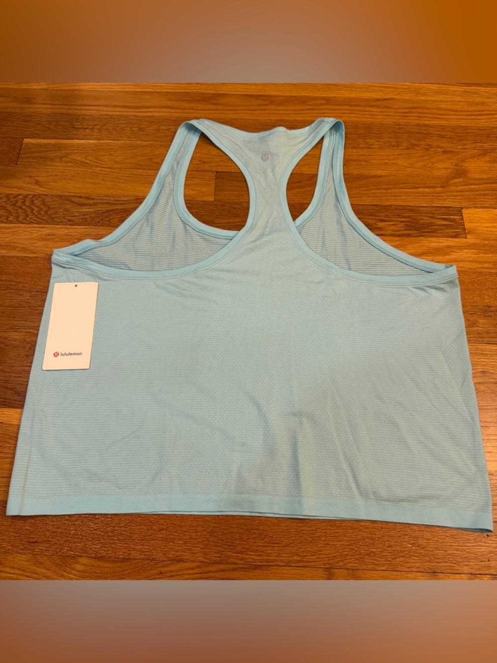 Lululemon Swiftly Tech Racerback 2.0 *Race Length Icing Blue - Size 20 NWT - Picture 7 of 8